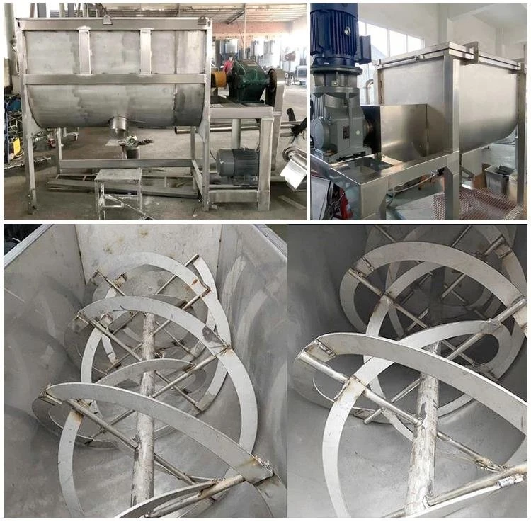 horizontal ribbon mixer machine features