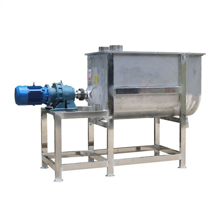 Horizontal Ribbon Blender For Powder Mixing